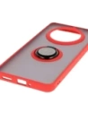 Buy Bizon Case Hybrid Ring Realme 14 Pro 5G smoky with a red frame - BIZ9305 - {ean13} - Home Screen Store Europe