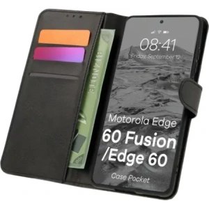 Kup Husa Bizon Pocket Motorola Edge 60 / 60 Fusion neagră - BIZ9306 - {ean13} - Sklep Home Screen