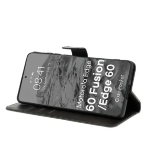Kup Husa Bizon Pocket Motorola Edge 60 / 60 Fusion neagră - BIZ9306 - {ean13} - Sklep Home Screen