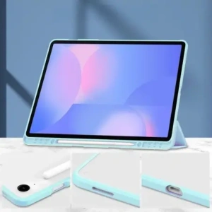 Kup Husa Bizon Tab Clear Matt Samsung Galaxy Tab S10 FE+ Plus albastră - BIZ9307 - {ean13} - Sklep Home Screen