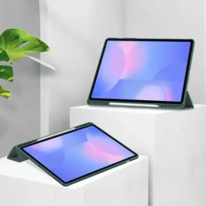 Kup Bizon Case Tab Átlátszó Matt Samsung Galaxy Tab S10 FE+ Plus sötétzöld - BIZ9308 - {ean13} - Sklep Home Screen