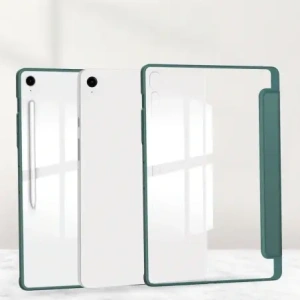 Buy Bizon Case Tab Clear Matt Samsung Galaxy Tab S10 FE+ Plus dark green - BIZ9308 - {ean13} - Home Screen Store Europe