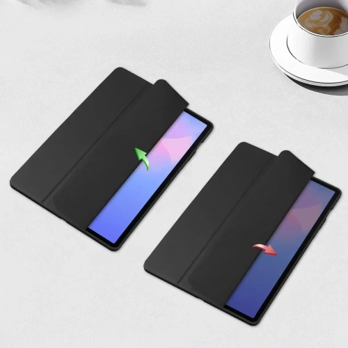 Kup Etui z klapką Bizon Case Tab Clear Matt do Samsung Galaxy Tab S10 FE+ Plus czarne - BIZ9309 - {ean13} - Sklep Home Screen