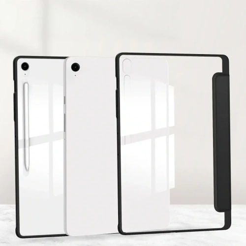Kup Carcasă Bizon Tab Clear Matt pentru Samsung Galaxy Tab S10 FE+ Plus neagră - BIZ9309 - {ean13} - Sklep Home Screen
