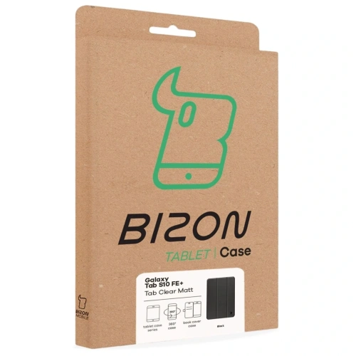 Kup Carcasă Bizon Tab Clear Matt pentru Samsung Galaxy Tab S10 FE+ Plus neagră - BIZ9309 - {ean13} - Sklep Home Screen