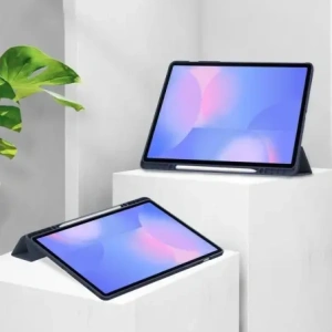 Buy Bizon Case Tab Clear Matt Samsung Galaxy Tab S10 FE+ Plus navy blue - BIZ9310 - {ean13} - Home Screen Store Europe