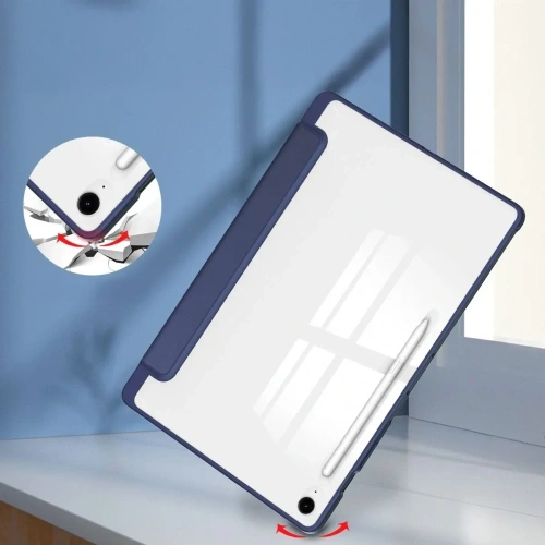 Kup Bizon Case Tab Átlátszó Matt Samsung Galaxy Tab S10 FE+ Plus sötétkék - BIZ9310 - {ean13} - Sklep Home Screen