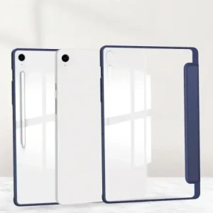 Buy Bizon Case Tab Clear Matt Samsung Galaxy Tab S10 FE+ Plus navy blue - BIZ9310 - {ean13} - Home Screen Store Europe