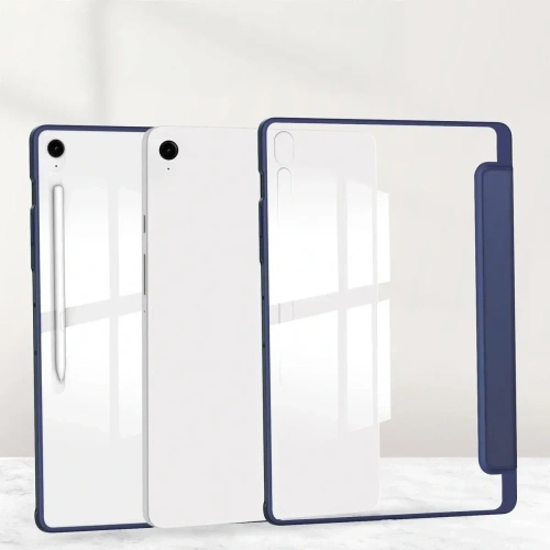 Kup Bizon Case Tab Átlátszó Matt Samsung Galaxy Tab S10 FE+ Plus sötétkék - BIZ9310 - {ean13} - Sklep Home Screen