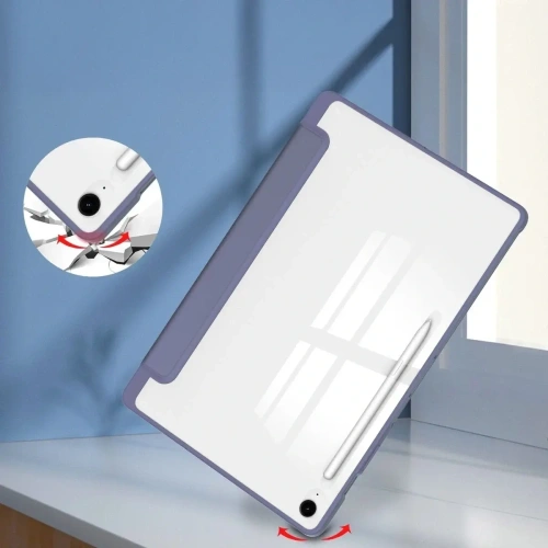 Kup Bizon Case Tab Clear Matt Samsung Galaxy Tab S10 FE+ Plus Lavendel - BIZ9311 - {ean13} - Sklep Home Screen