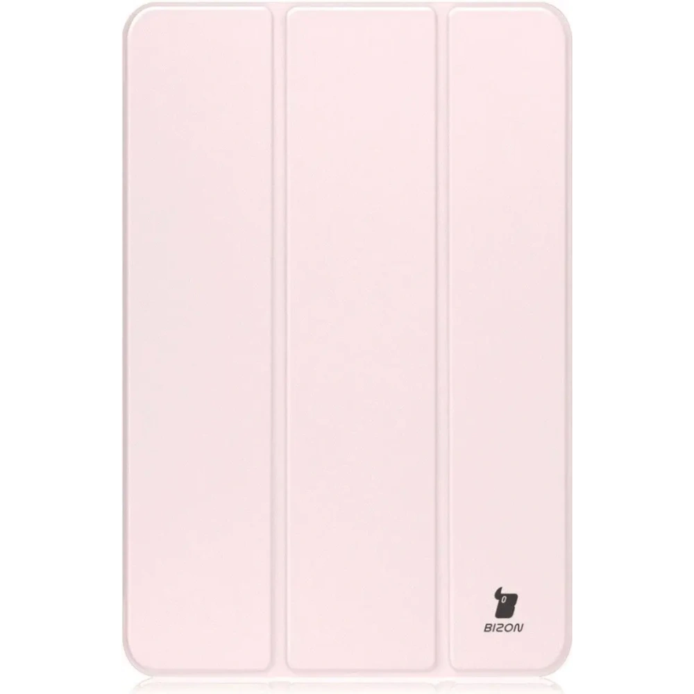 Etui z klapką Bizon Case Tab Clear Matt do Samsung Galaxy Tab S10 FE+ Plus różowe