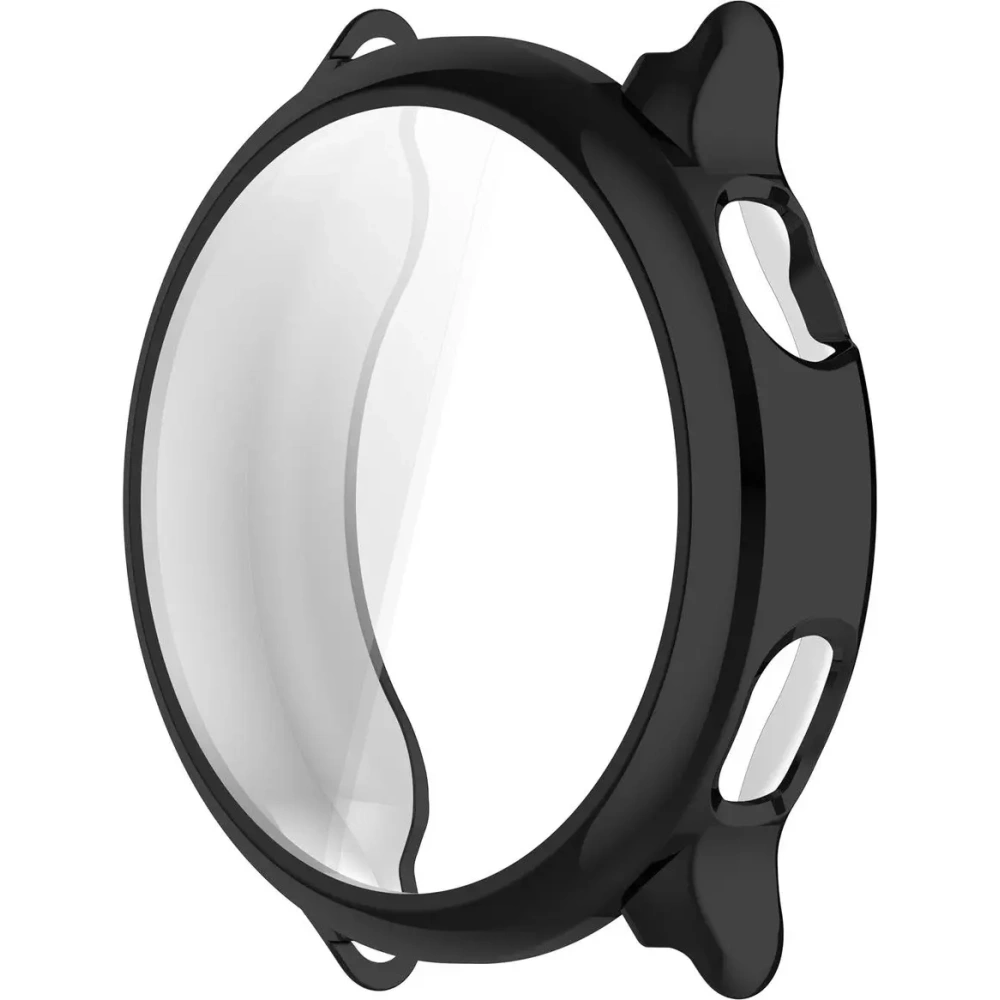 Etui z osłoną ekranu Bizon Case Watch Felipe do Garmin Vivoactive 6 czarne