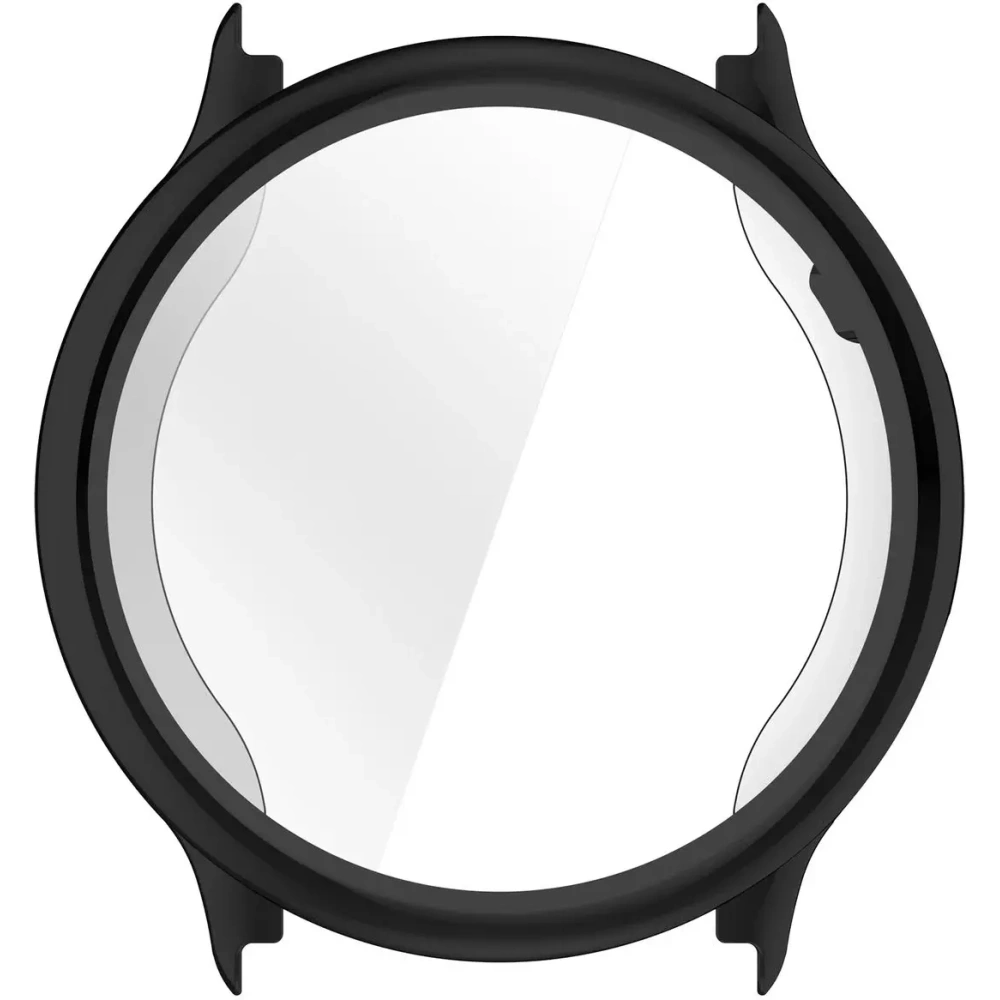 Etui z osłoną ekranu Bizon Case Watch Felipe do Garmin Vivoactive 6 czarne