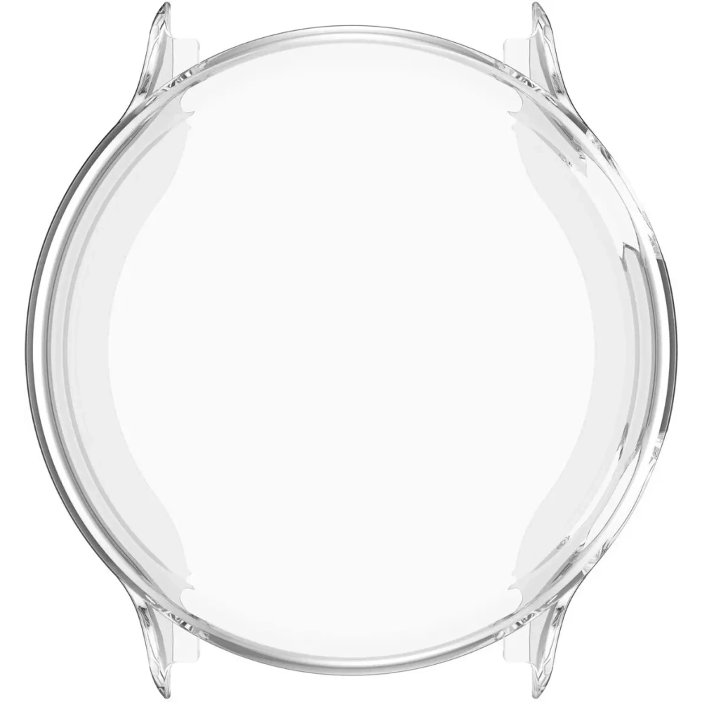 Etui z osłoną ekranu Bizon Case Watch Felipe do Garmin Vivoactive 6 przeźroczyste