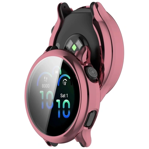 Kup Etui z osłoną ekranu Bizon Case Watch Felipe do Garmin Vivoactive 6 różowe - BIZ9316 - {ean13} - Sklep Home Screen
