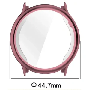 Kup Etui z osłoną ekranu Bizon Case Watch Felipe do Garmin Vivoactive 6 różowe - BIZ9316 - {ean13} - Sklep Home Screen