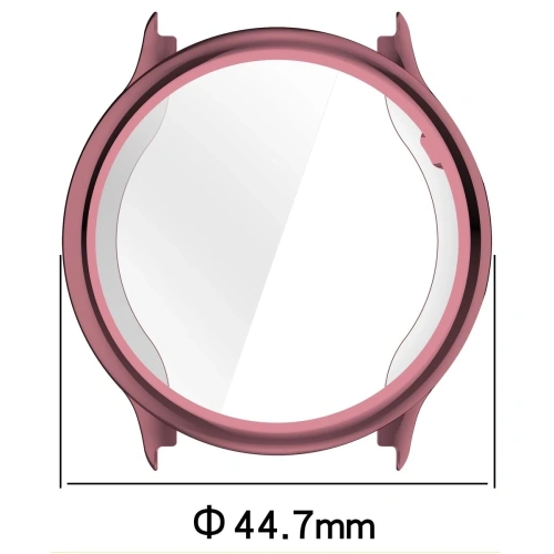 Kup Etui z osłoną ekranu Bizon Case Watch Felipe do Garmin Vivoactive 6 różowe - BIZ9316 - {ean13} - Sklep Home Screen