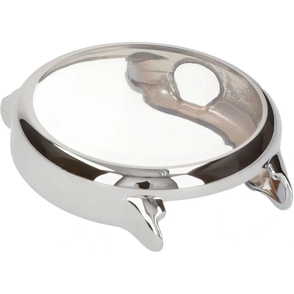 Etui z osłoną ekranu Bizon Case Watch Felipe do Garmin Vivoactive 6 srebrne