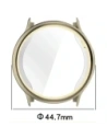 Kup Etui z osłoną ekranu Bizon Case Watch Felipe do Garmin Vivoactive 6 złote - BIZ9319 - {ean13} - Sklep Home Screen