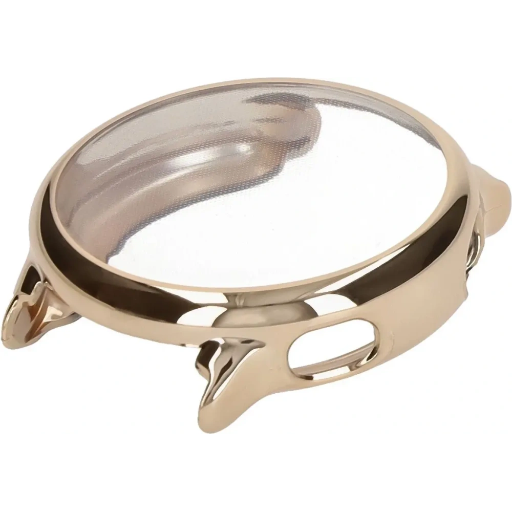 Etui z osłoną ekranu Bizon Case Watch Felipe do Garmin Vivoactive 6 złote