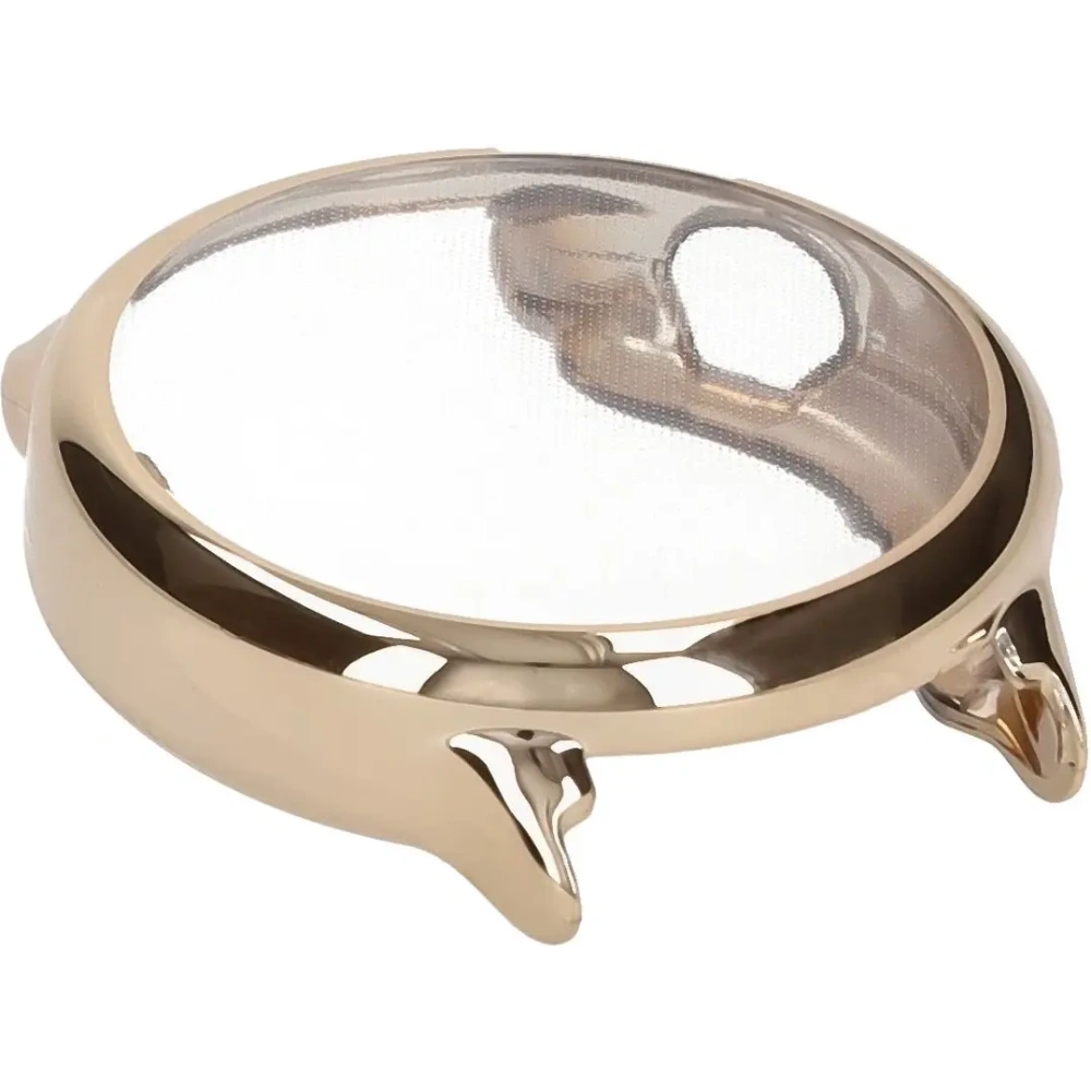 Etui z osłoną ekranu Bizon Case Watch Felipe do Garmin Vivoactive 6 złote