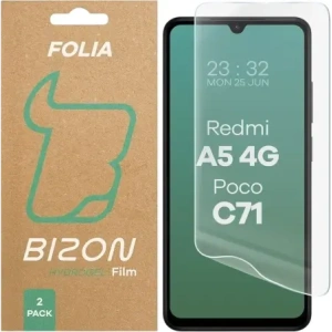 Kup Bizon Glas Hydrogel Front Xiaomi Redmi A5 4G / POCO C71 4G [2 PACK] - BIZ9320 - {ean13} - Sklep Home Screen