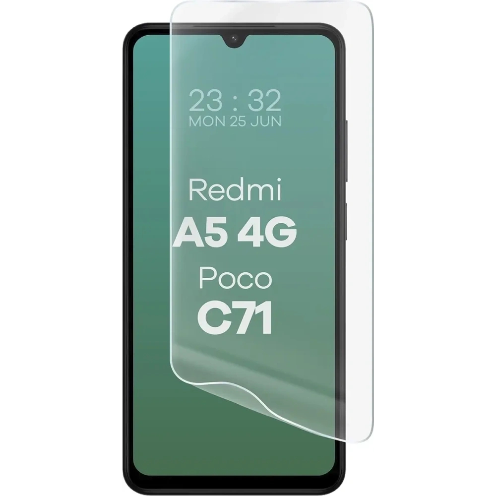 Folia hydrożelowa na ekran Bizon Glass Hydrogel Front do Xiaomi Redmi A5 4G / POCO C71 4G [2 PACK]