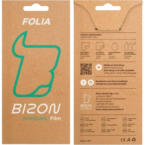 Kup Bizon Glas Hydrogel Front Xiaomi Redmi A5 4G / POCO C71 4G [2 PACK] - BIZ9320 - {ean13} - Sklep Home Screen