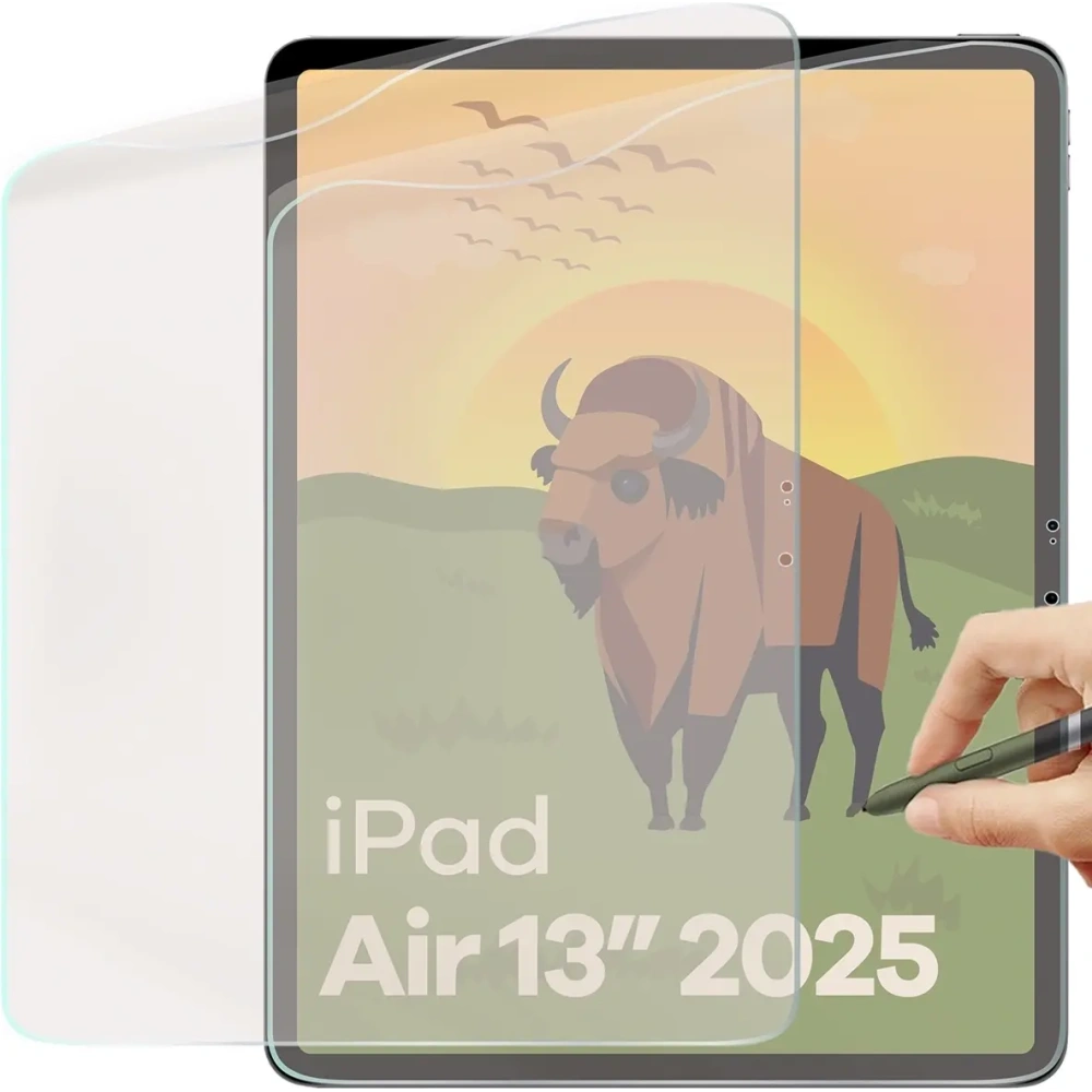 Folia matowa Bizon Glass Tab Film Sun do Apple iPad Air 13" 2024 / 13" 2025 [2 PACK]