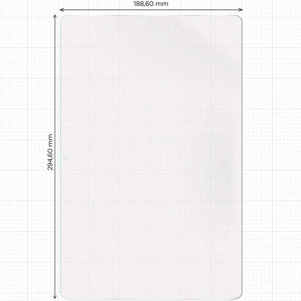 Folia matowa Bizon Glass Tab Film Sun do Samsung Galaxy Tab S10 FE+ Plus [2 PACK]