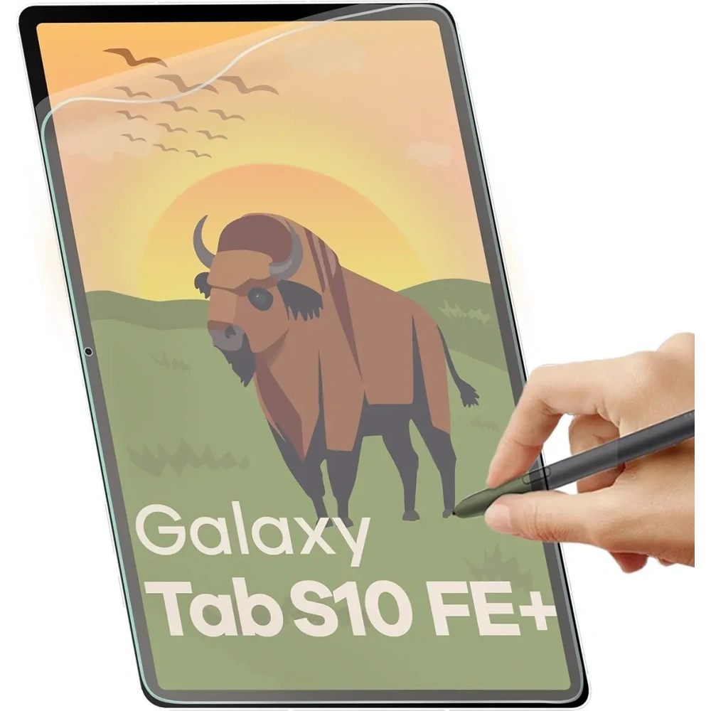 Folia matowa Bizon Glass Tab Film Sun do Samsung Galaxy Tab S10 FE+ Plus [2 PACK]