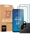 Bizon Edge 2 csomag 2x edzett üveg + lencsevédő Xiaomi Redmi A5 4G / POCO C71 4G