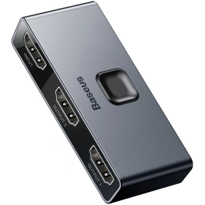 Dvoucestný rozbočovač / splitter HDMI Baseus Matrix, 2x1 / 1x2, 4K