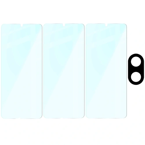 Kup Bizon Glass Clear 2 Csomag 3x edzett üveg + lencsevédő Xiaomi Redmi A5 4G / POCO C71 4G - BIZ9324 - {ean13} - Sklep Home Screen