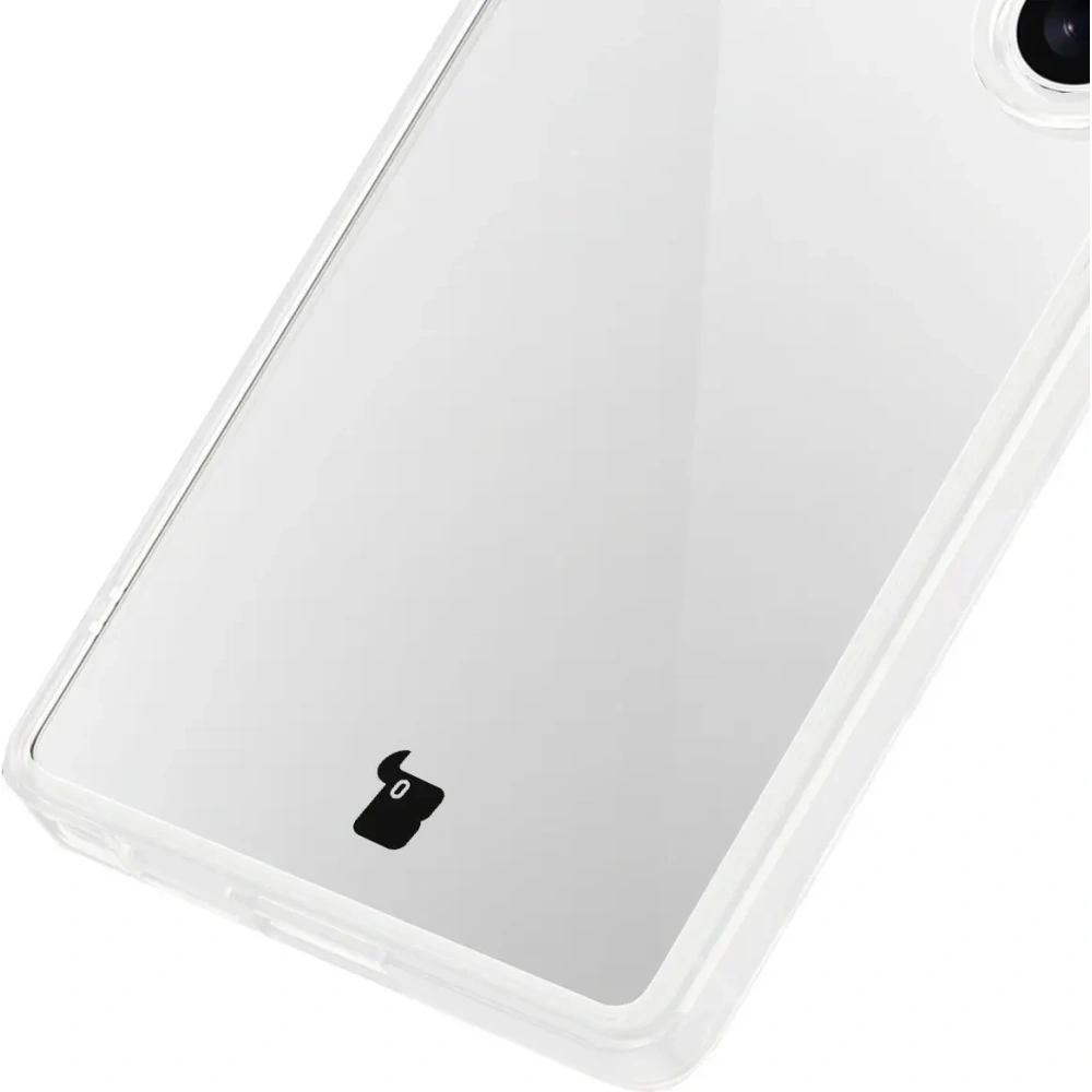 Etui Bizon Case Halo do Samsung Galaxy S25 Ultra przezroczyste