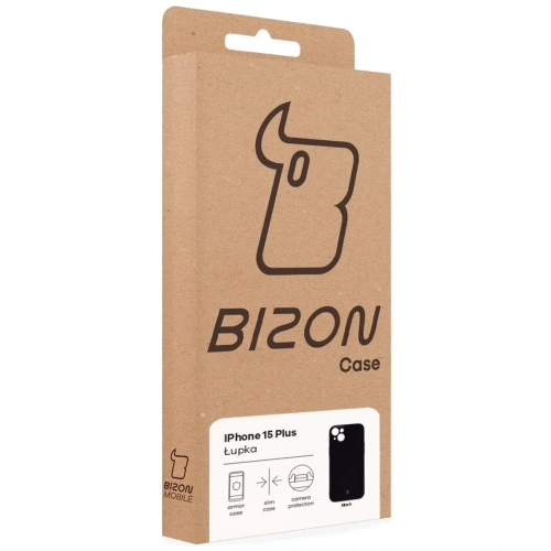Kup Etui Bizon Case Łupka do Apple iPhone 15 Plus czarne - BIZ9328 - {ean13} - Sklep Home Screen