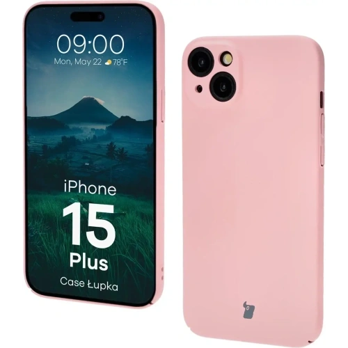 Kup Etui Bizon Case Łupka do Apple iPhone 15 Plus różowe - BIZ9329 - {ean13} - Sklep Home Screen