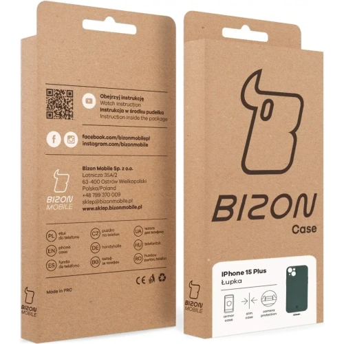 Kup Husa Bizon Case Lupka pentru Apple iPhone 15 Plus verde - BIZ9330 - {ean13} - Sklep Home Screen