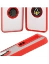 Buy Bizon Case Hybrid Ring Realme 14 5G / 14T 5G smoky with a red frame - BIZ9331 - {ean13} - Home Screen Store Europe
