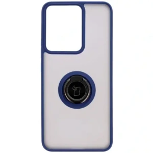 Buy Bizon Case Hybrid Ring Realme 14 5G / 14T 5G smoky with a navy blue frame - BIZ9332 - {ean13} - Home Screen Store Europe