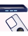 Buy Bizon Case Hybrid Ring Realme 14 5G / 14T 5G smoky with a navy blue frame - BIZ9332 - {ean13} - Home Screen Store Europe