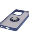 Buy Bizon Case Hybrid Ring Realme 14 5G / 14T 5G smoky with a navy blue frame - BIZ9332 - {ean13} - Home Screen Store Europe