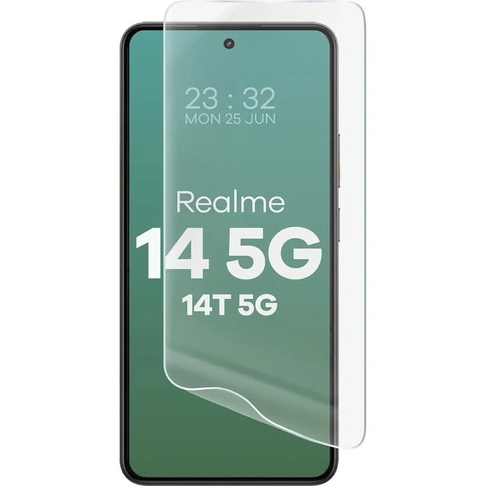 Folia hydrożelowa na ekran Bizon Glass Hydrogel Front do Realme 14 5G / 14T 5G [2 PACK]