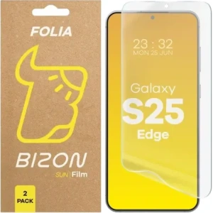 Buy Bizon Glass Film Sun Samsung Galaxy S25 Edge [2 PACK] - BIZ9336 - {ean13} - Home Screen Store Europe