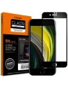 Spigen Apple Gehärtetes Glas GLAS.tR Slim iPhone SE 2022/SE 2020/8/7 Schwarz