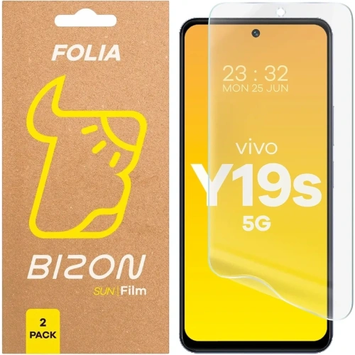 Kup Bizon Üvegfólia Nap Vivo Y19s [2 CSOMAG] - BIZ9338 - {ean13} - Sklep Home Screen
