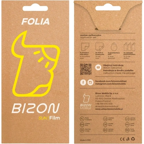Kup Bizon Üvegfólia Nap Vivo Y19s [2 CSOMAG] - BIZ9338 - {ean13} - Sklep Home Screen