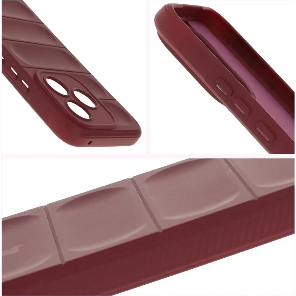 Pancerne etui Bizon Case Tur do Honor 400 Lite 5G burgundowe