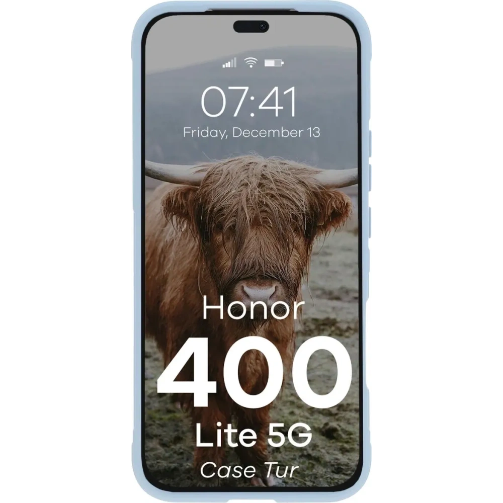 Pancerne etui Bizon Case Tur do Honor 400 Lite 5G jasnoniebieskie