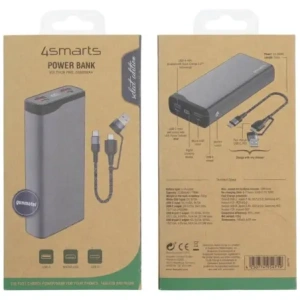 Buy 4smarts VoltHub Pro 20000mAh 22.5W QC PD Power Bank gunmetal - 4SMR94 - {ean13} - Home Screen Store Europe